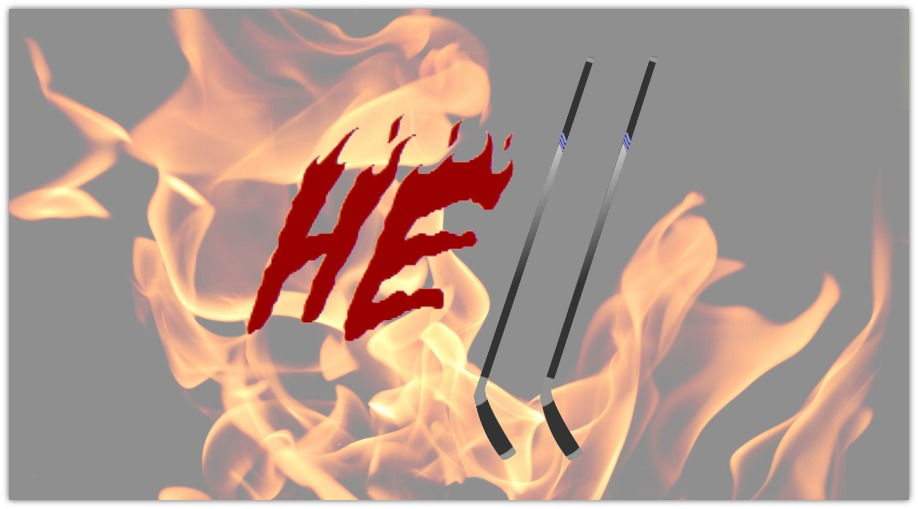 Running Habits...Photo Of Open Flames With The Word "Hell" Written Over It