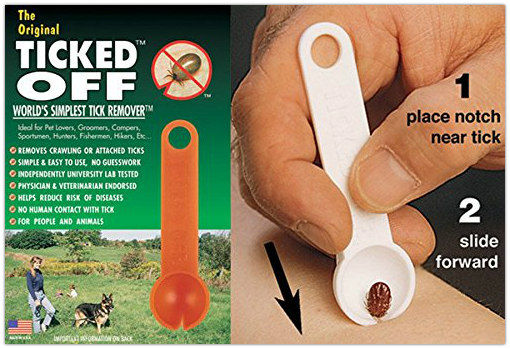 Avoiding Tick Bites...Ticked Off, a Tool to Remove Ticks
